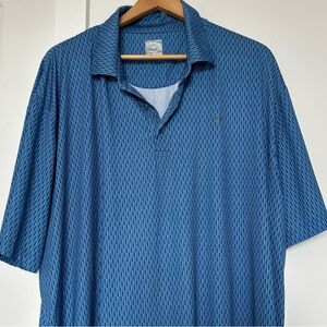 Callaway Golf Shirt, XXL, Blue Pattern, New